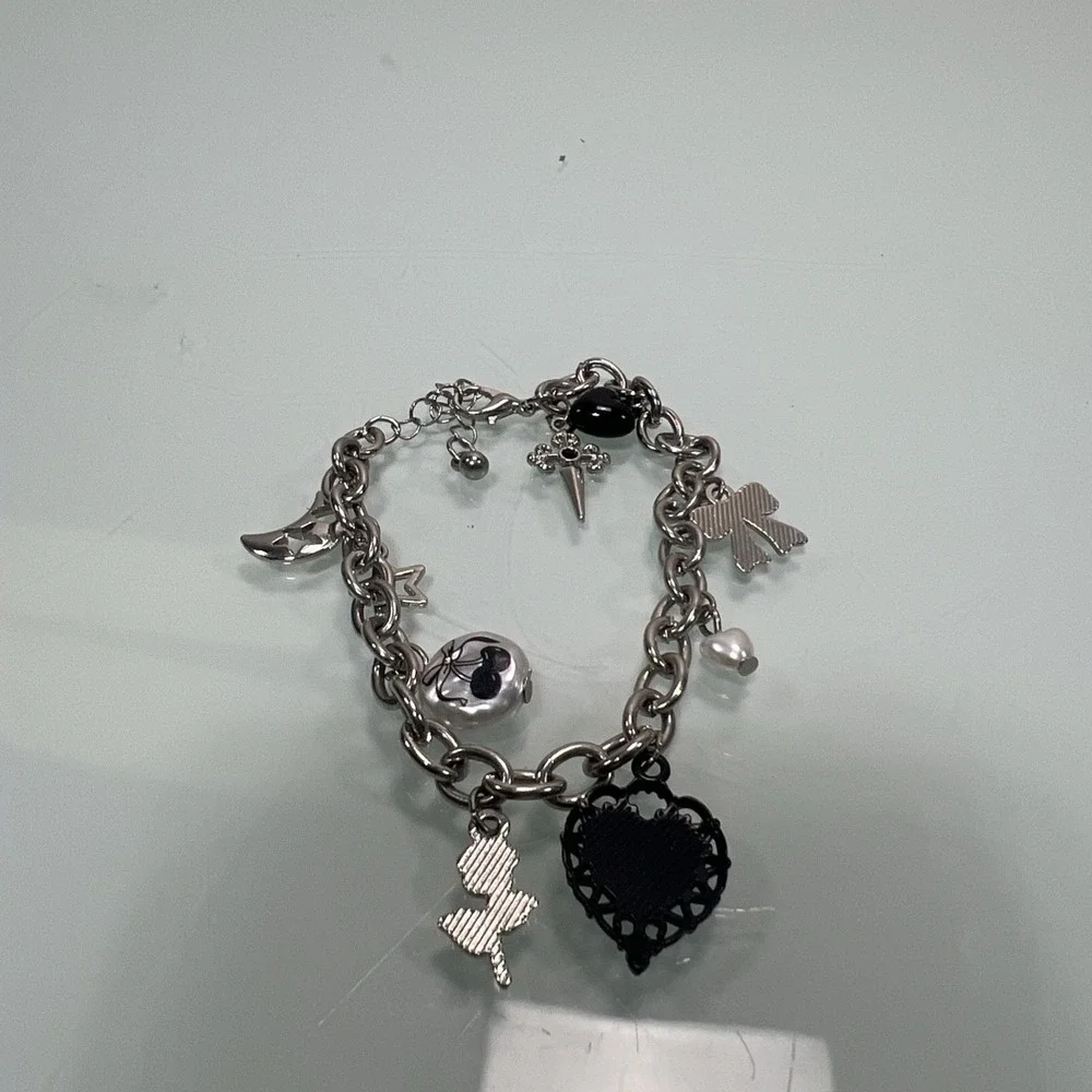 Butterfly Dropout silver tone